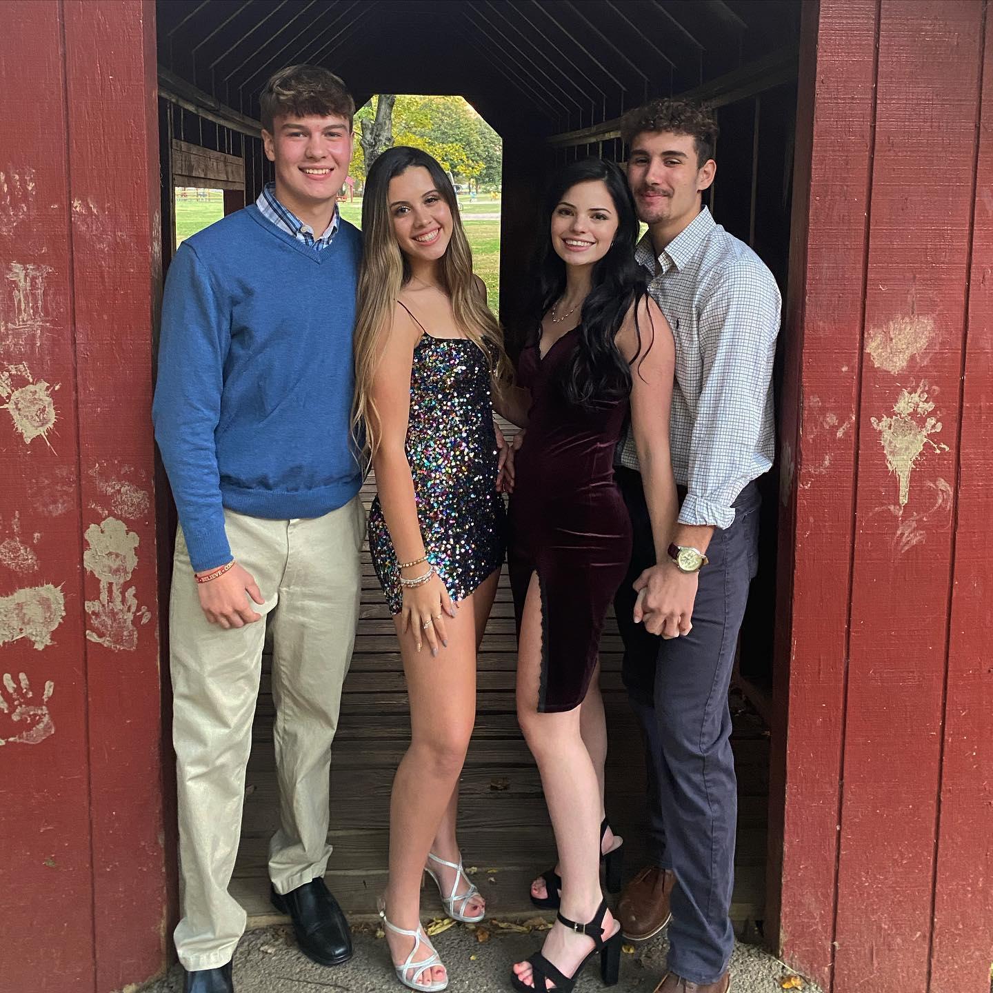 Meet Groomsman Brody, and Maid of Honor Tessa!
