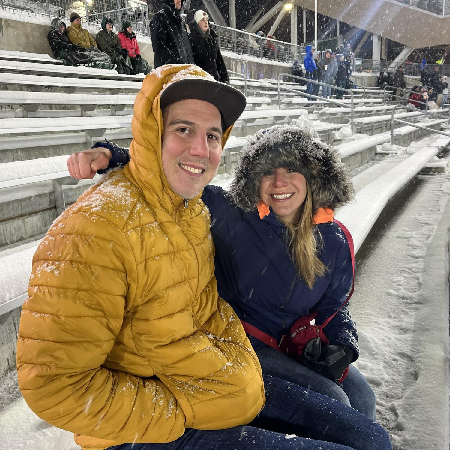 Snow game at CSU!