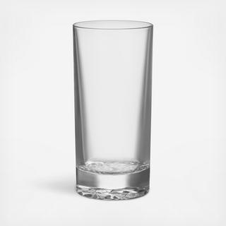 Carat Highball Glass Glass, Set of 4
