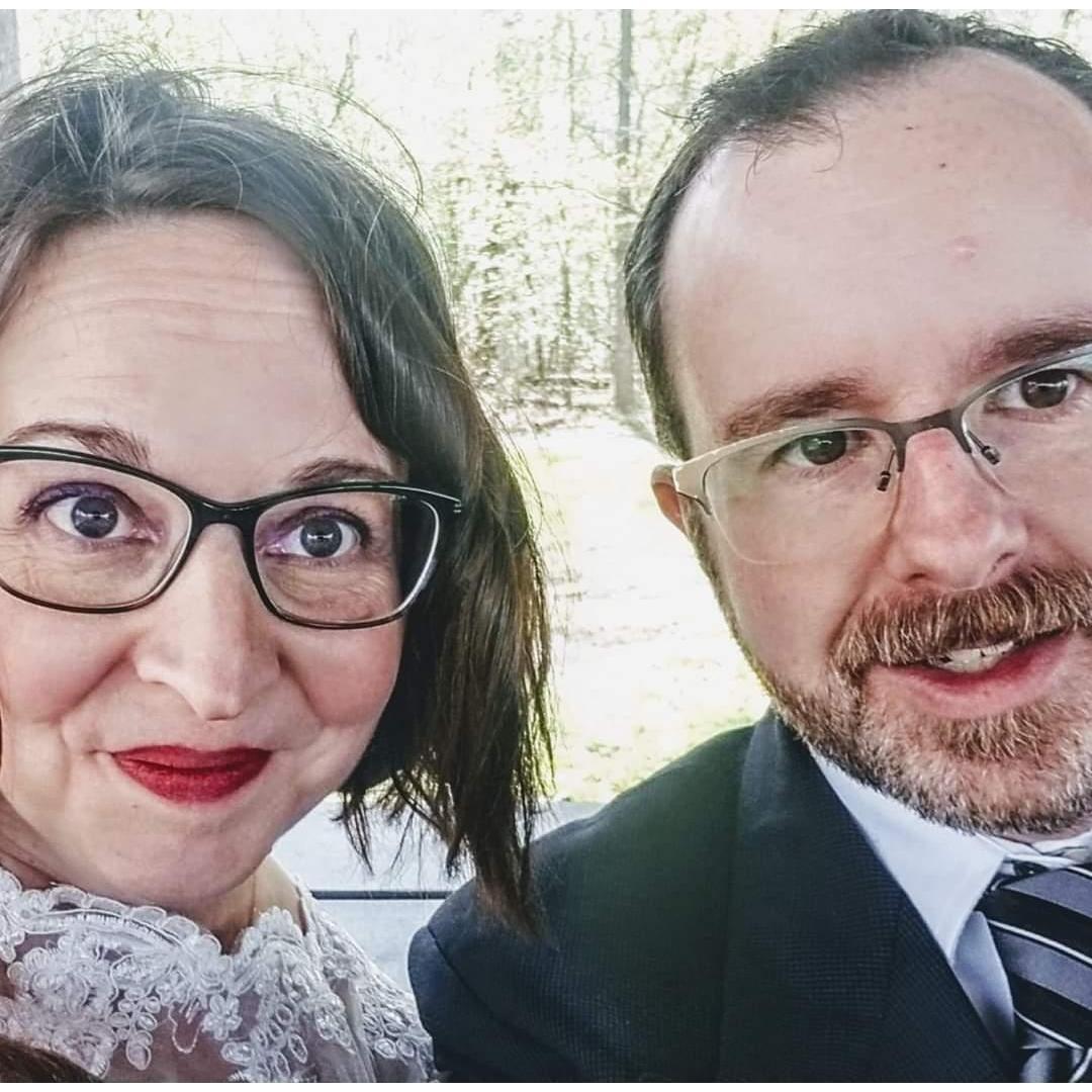 The day we got married!