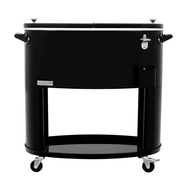 Permasteel Outdoor Patio Cooler with Wheels and Handles