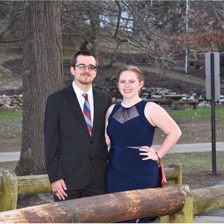 Luckily Steven bought a class ring, so we could go to Ring Dance together.