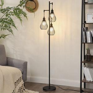 Majewski 65.5" Tree Floor Lamp - Black