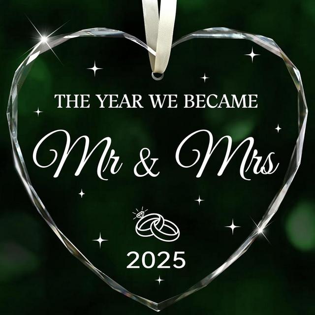 Wedding Gifts for Couples, Mr and Mrs Gifts Wedding Gifts for Couples 2025 Wedding Gifts for Bride Newly Wed Gifts for The Couple Just Married Ornaments 2025 Wedding Decorations Bridal Shower Gifts