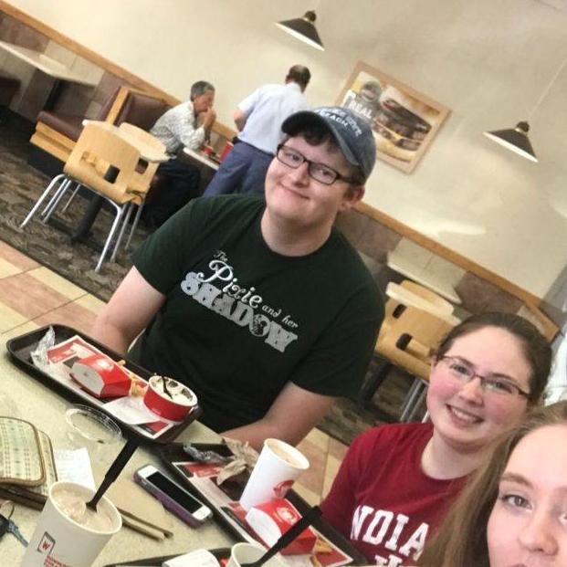 This photo was taken just before Seth asked Gillienne to be his girlfriend.