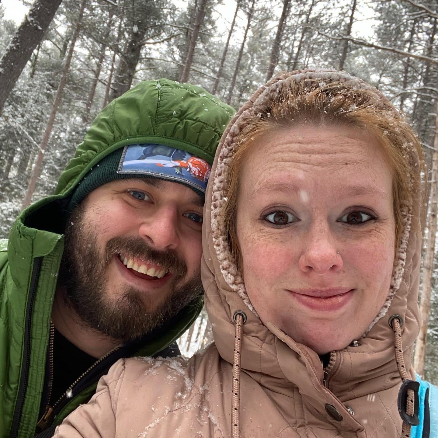 Snowshoeing is fun until you almost accidentally summit a mountain that is in sus condition.