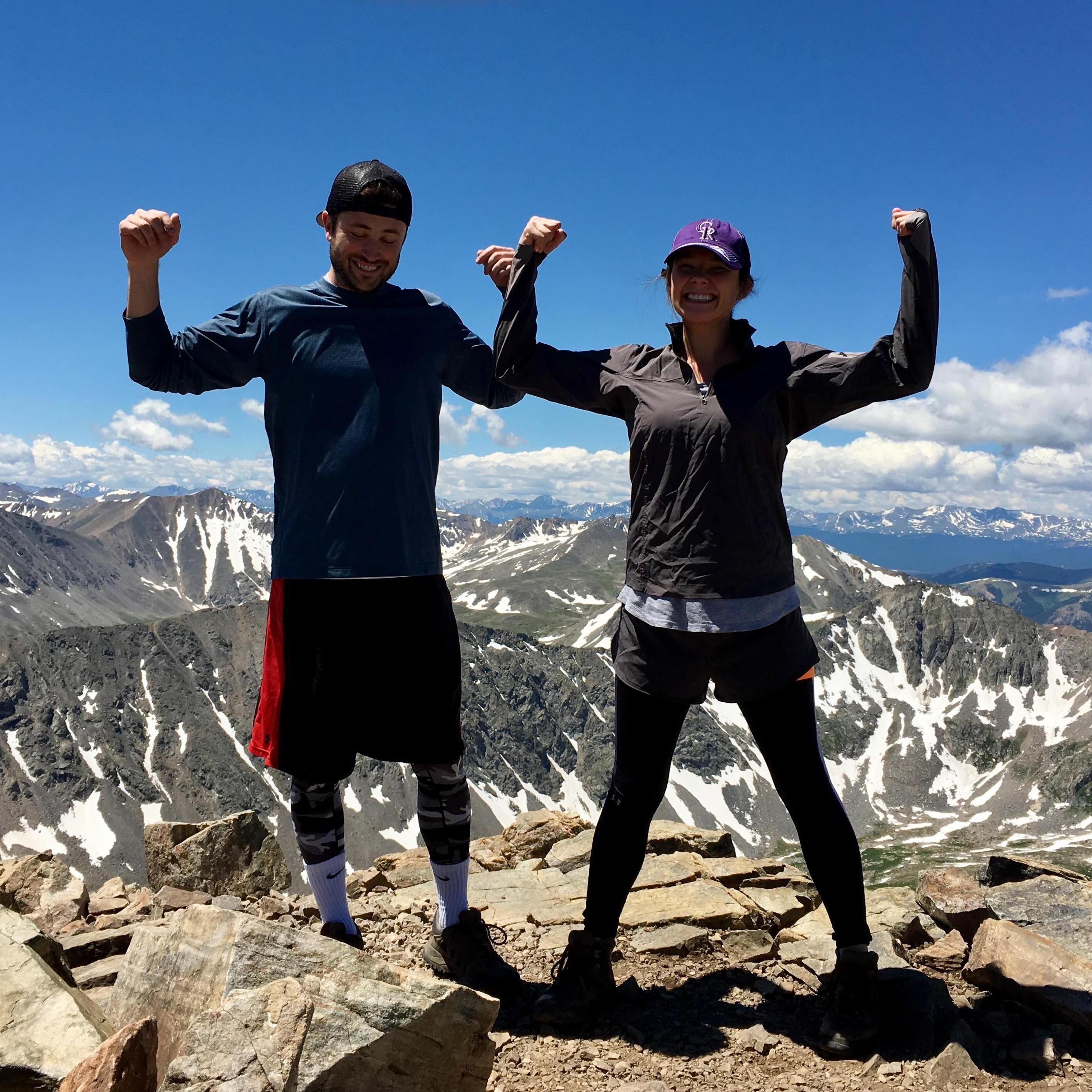 Our first 14er