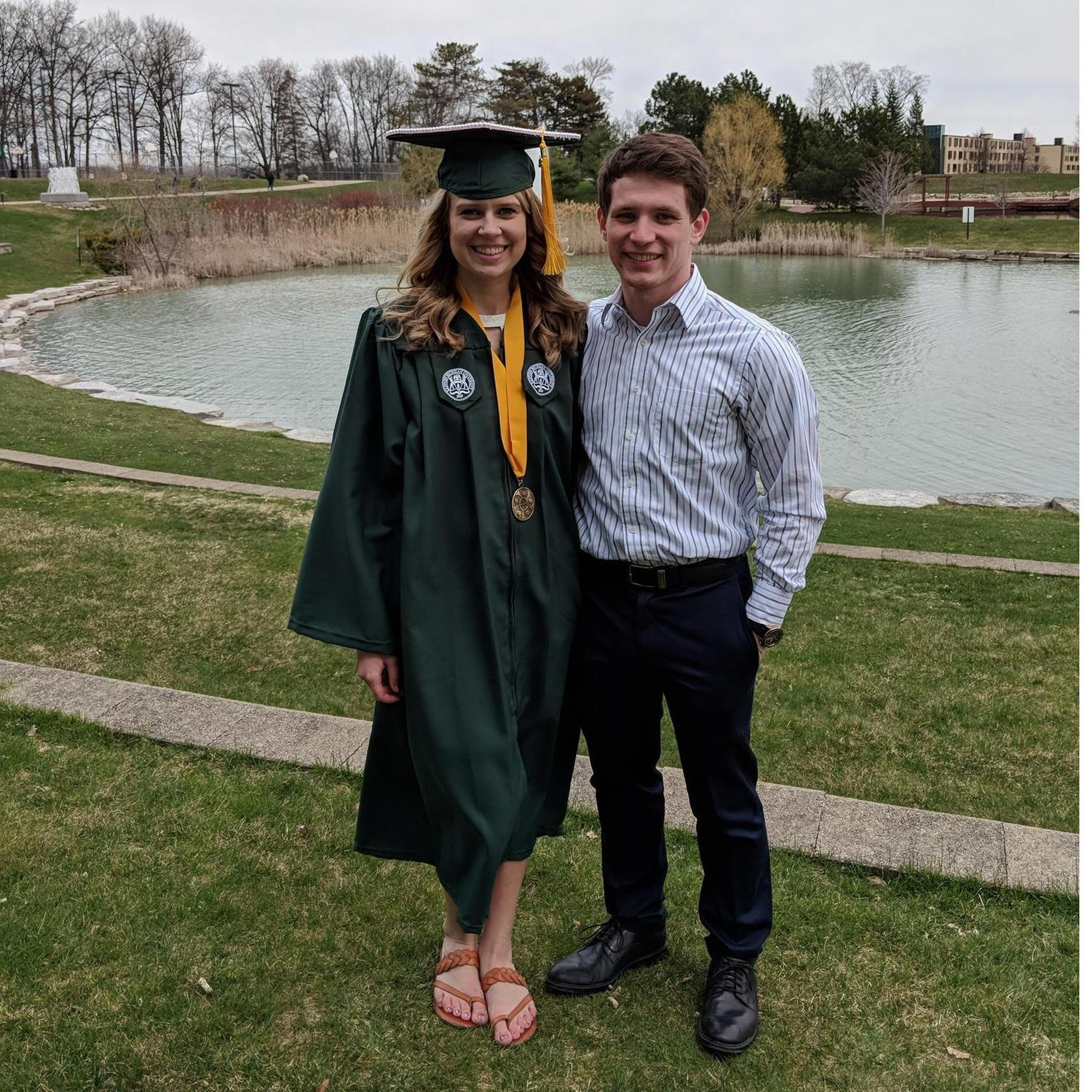 Lauren’s graduation-EMU April 2018