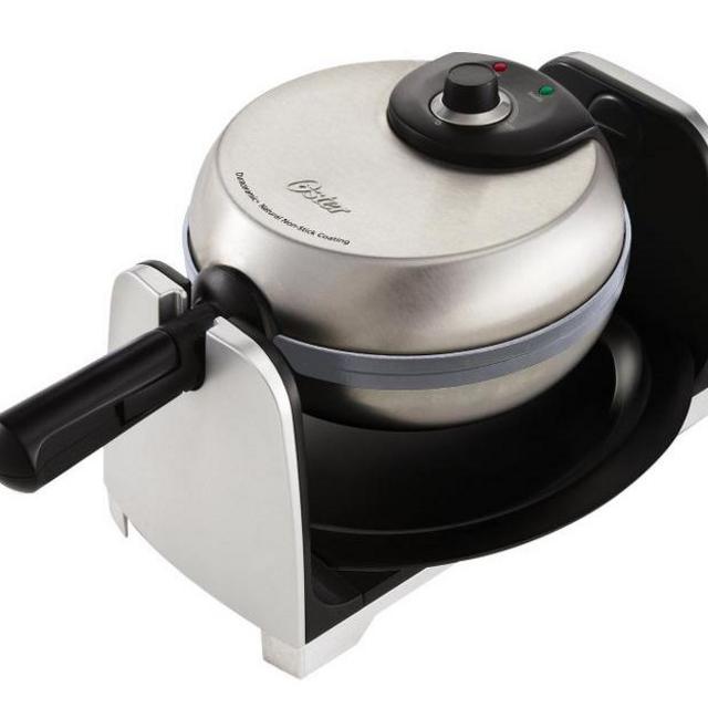 Oster Titanium Infused DuraCeramic Flip Waffle Maker - CKSTWFBF22-TECO