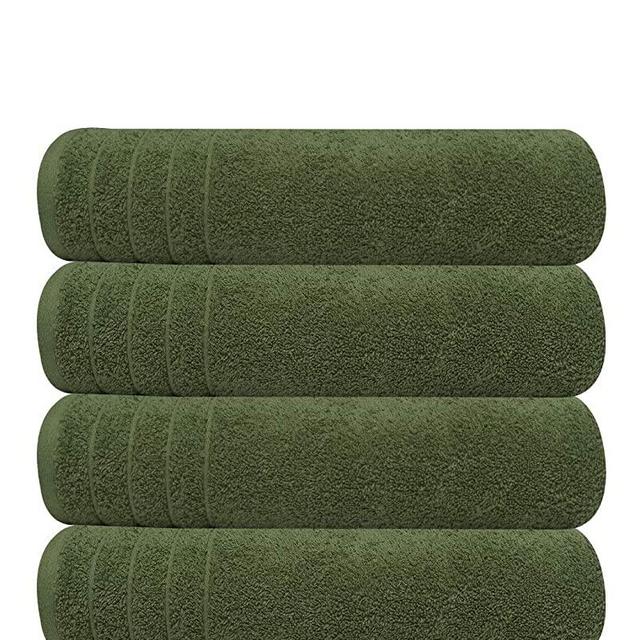 Tens Towels Large Bath Towels, 100% Cotton Towels, 30 x 60 Inches, Extra Large Bath Towels, Lighter Weight & Super Absorbent, Qu