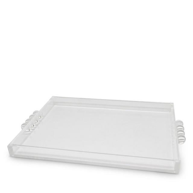 Tizo Lucite Tray with Bubble Handles
