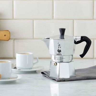Bialetti Moka Glass Carafe Stovetop Espresso Machine