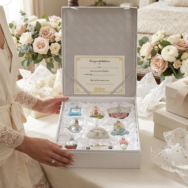 Just Married Collection Ornaments