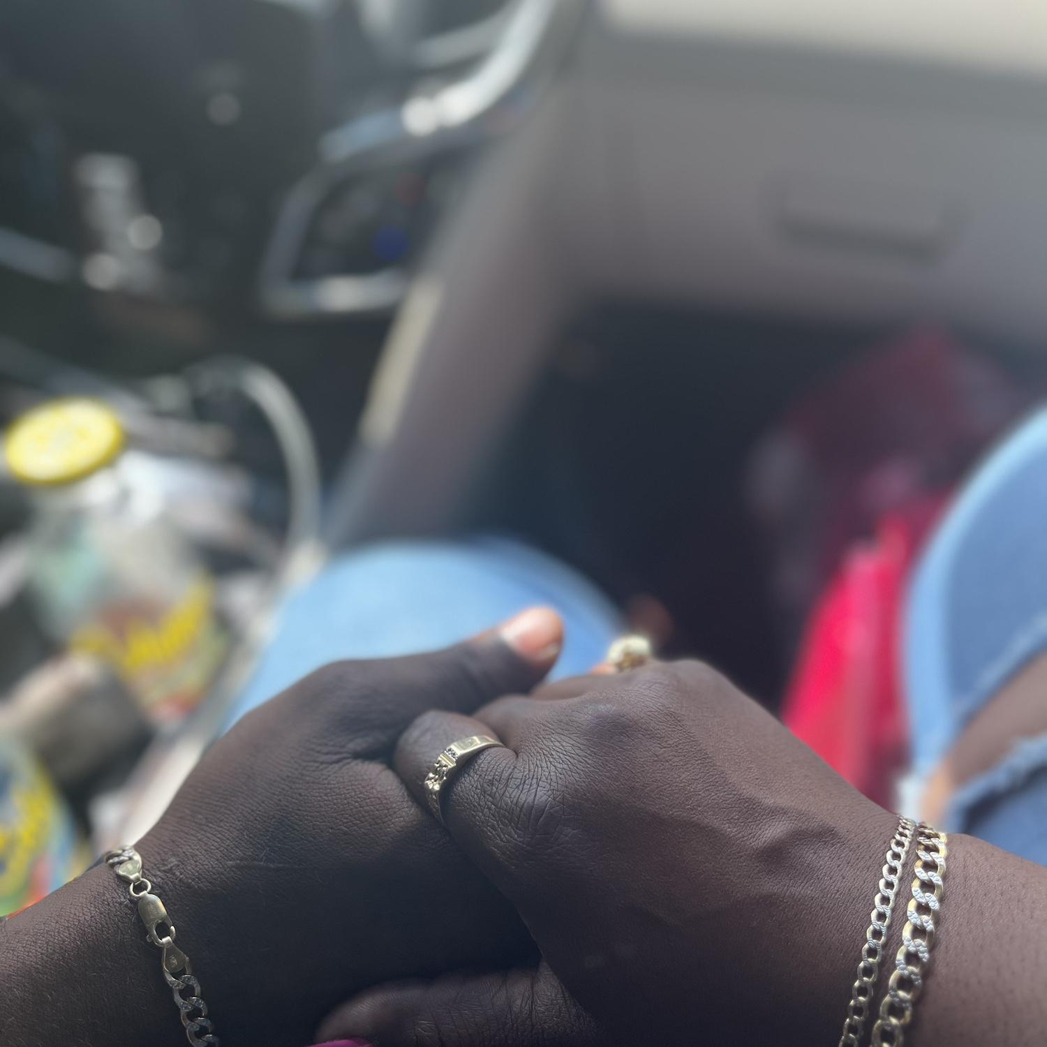 This is how we ride all the time.