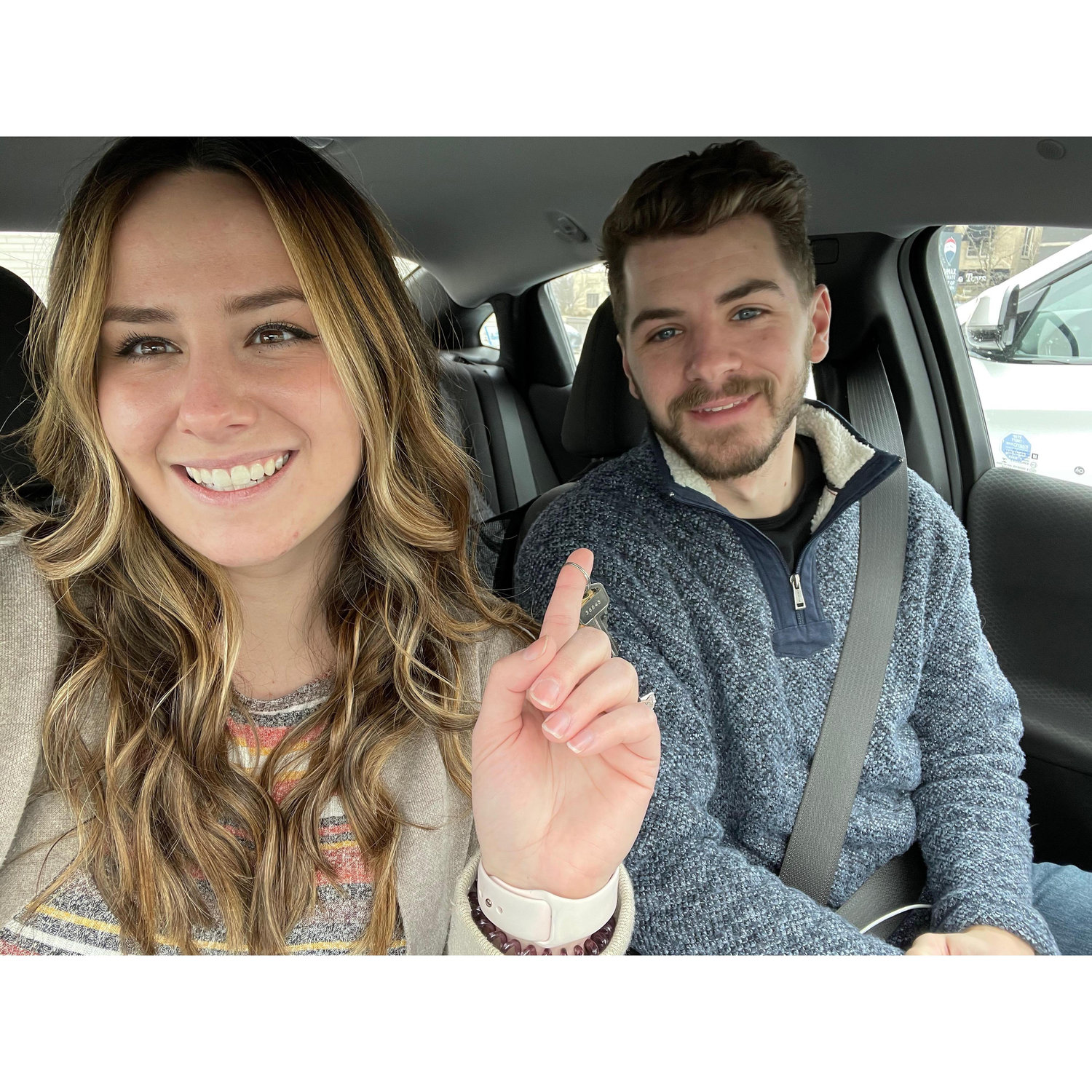 In 2021 we bought our first house together!