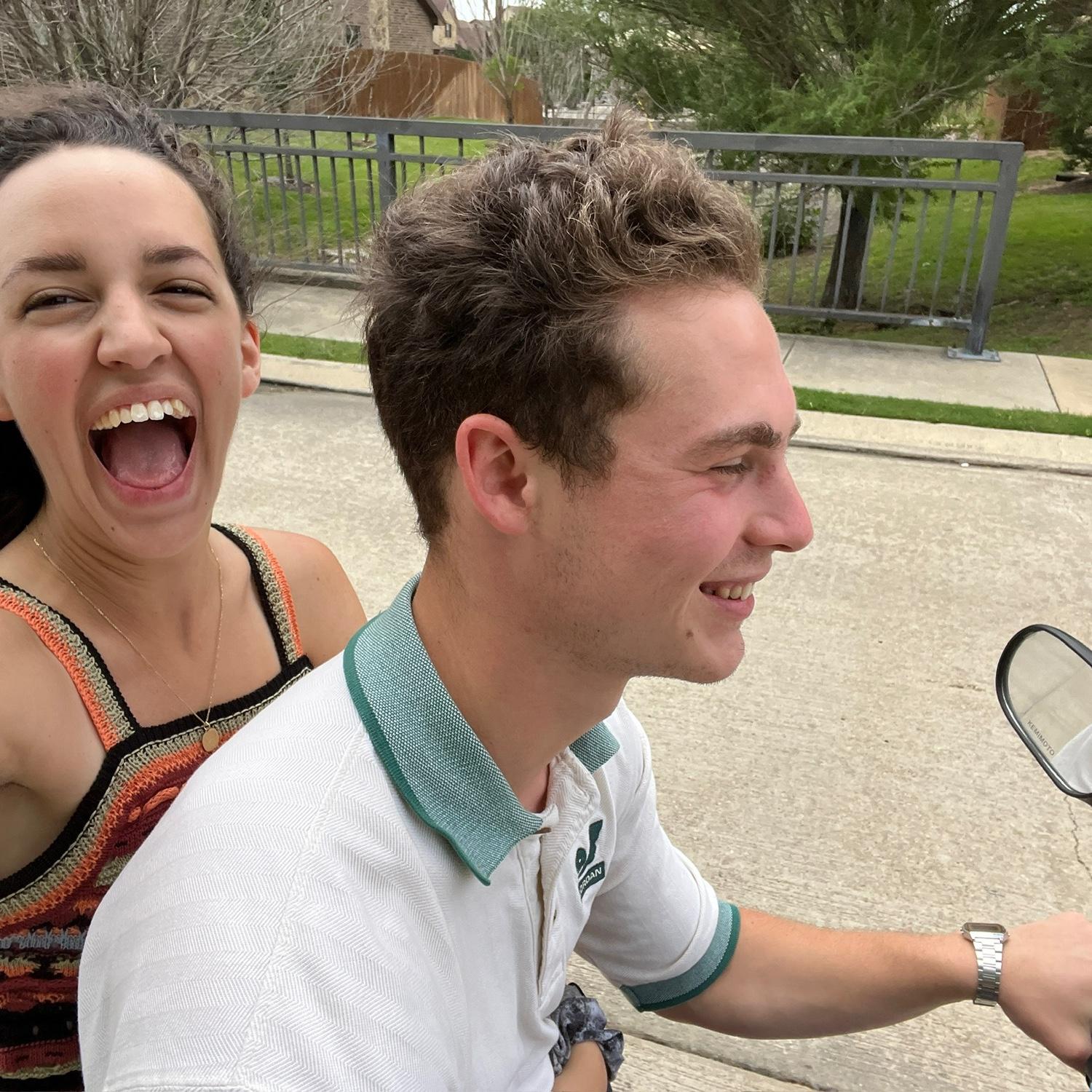 Right around this fun moped adventure, we said "I love you" for the first time!