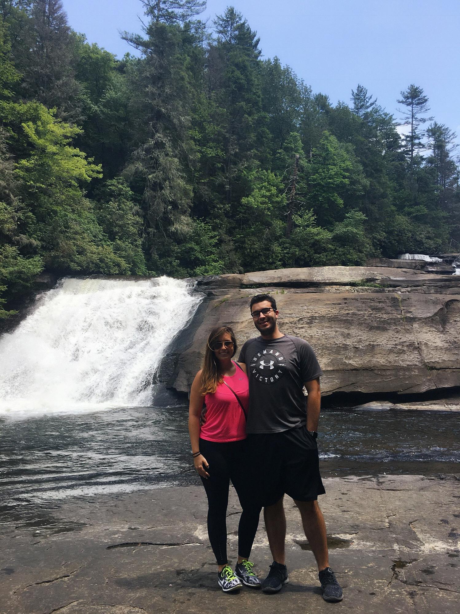 July 22, 2017: Triple Falls in Asheville