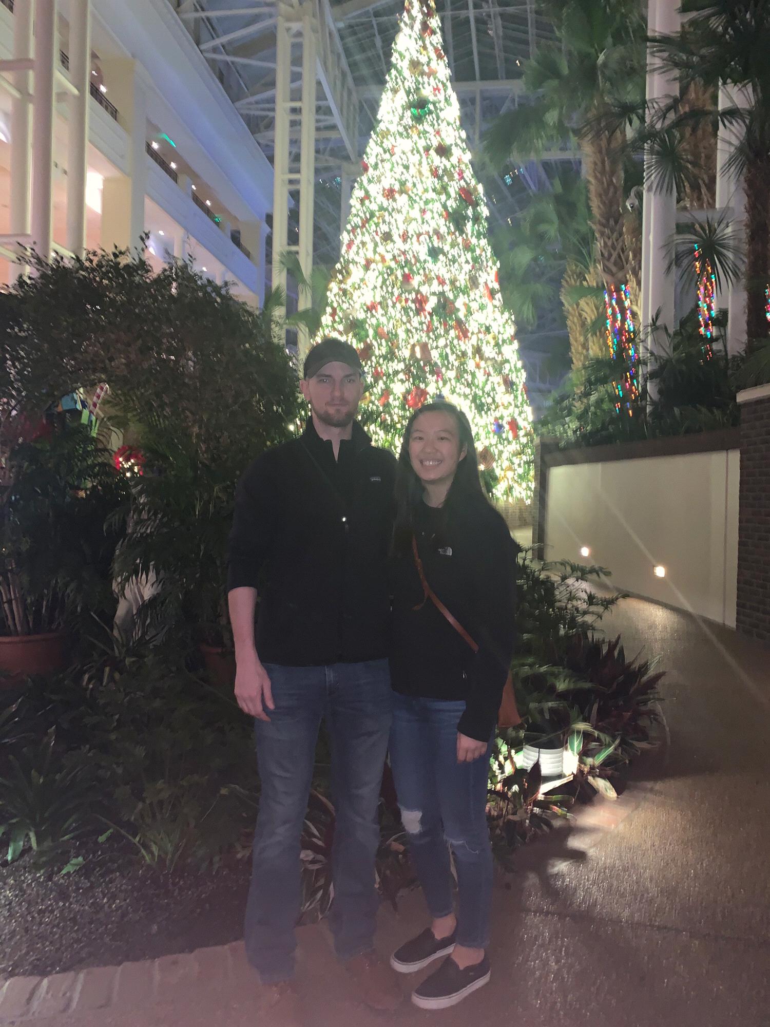 Tevin and Natalie in Nashville, TN at the Grand Ole Opry