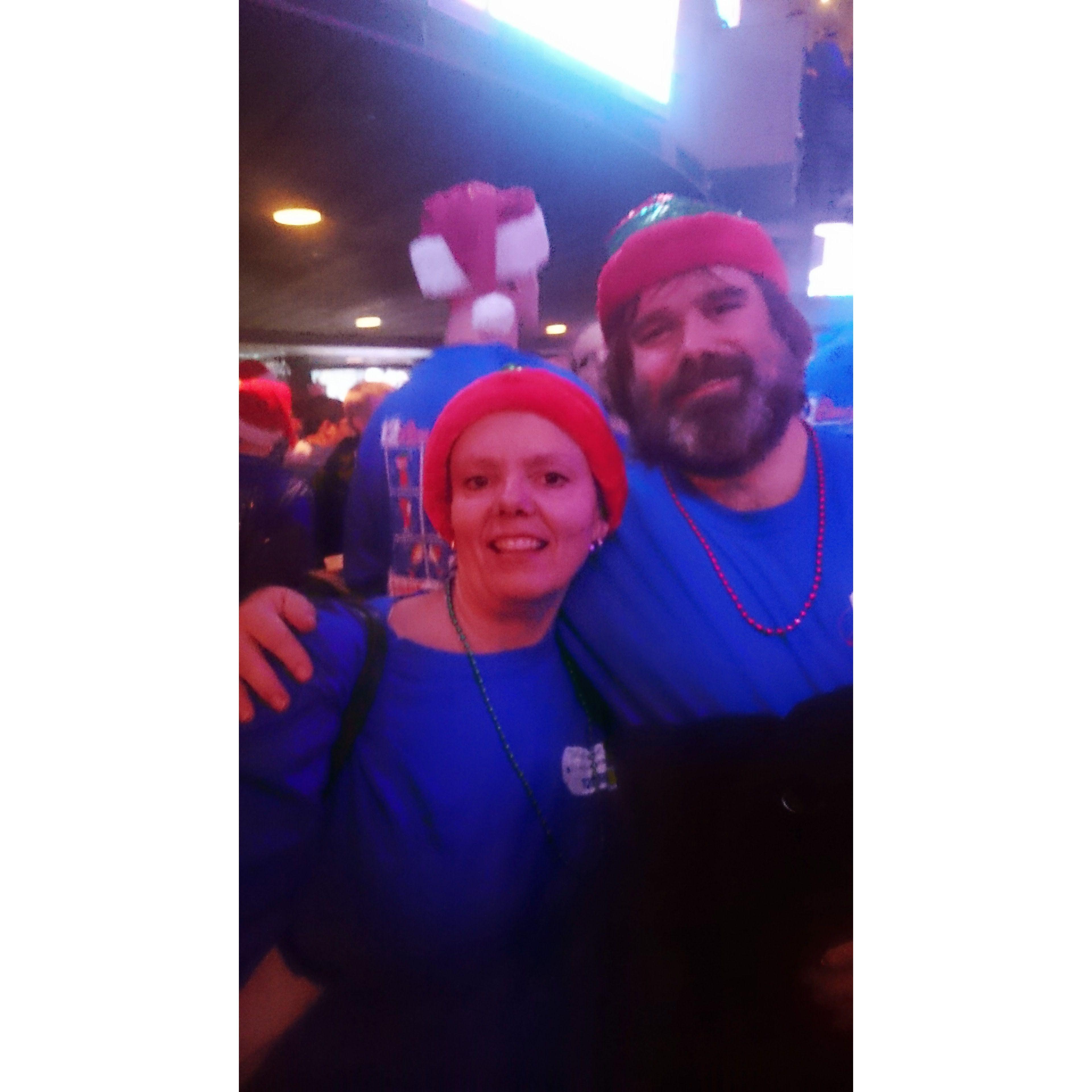 Bar Hopping in Minneapolis for 12 Bars of Christmas. This is an annual event to raise money for Children's Hospital.