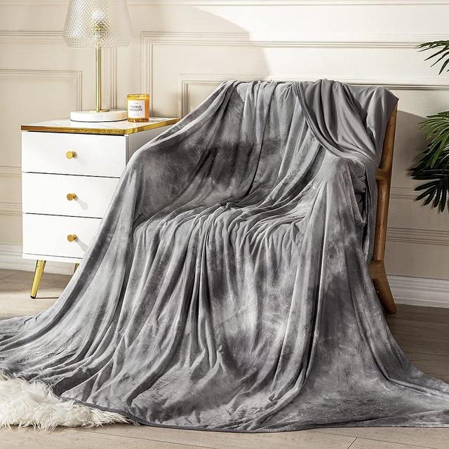 Topcee Cooling Blanket (90"x104"King Size) for Hot Sleepers,Absorbs Heat to Keep Body Cool for Night Sweats,100% Oeko-Tex Certified Cool Fiber,Breathable,Comfortable, Hypo-Allergenic, All-Season.
