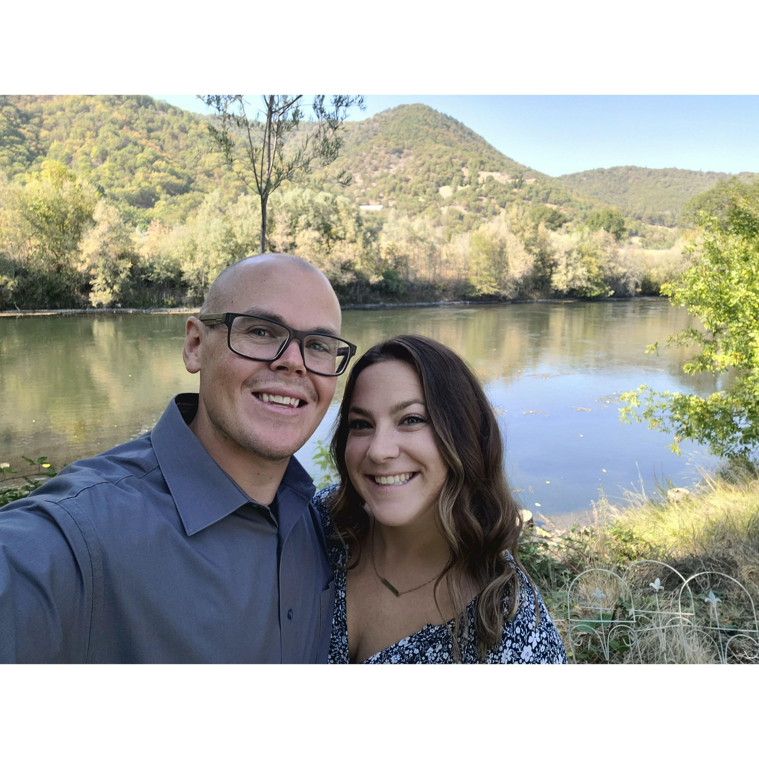 Lauren's cousin got married in Oregon, the lake was so beautiful.