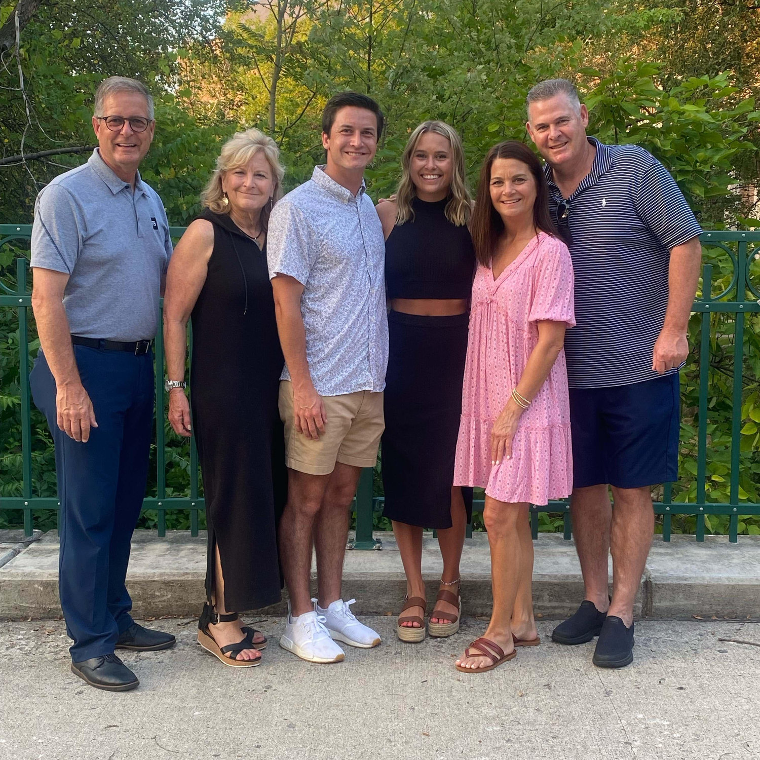 Celebrating our engagement with family!