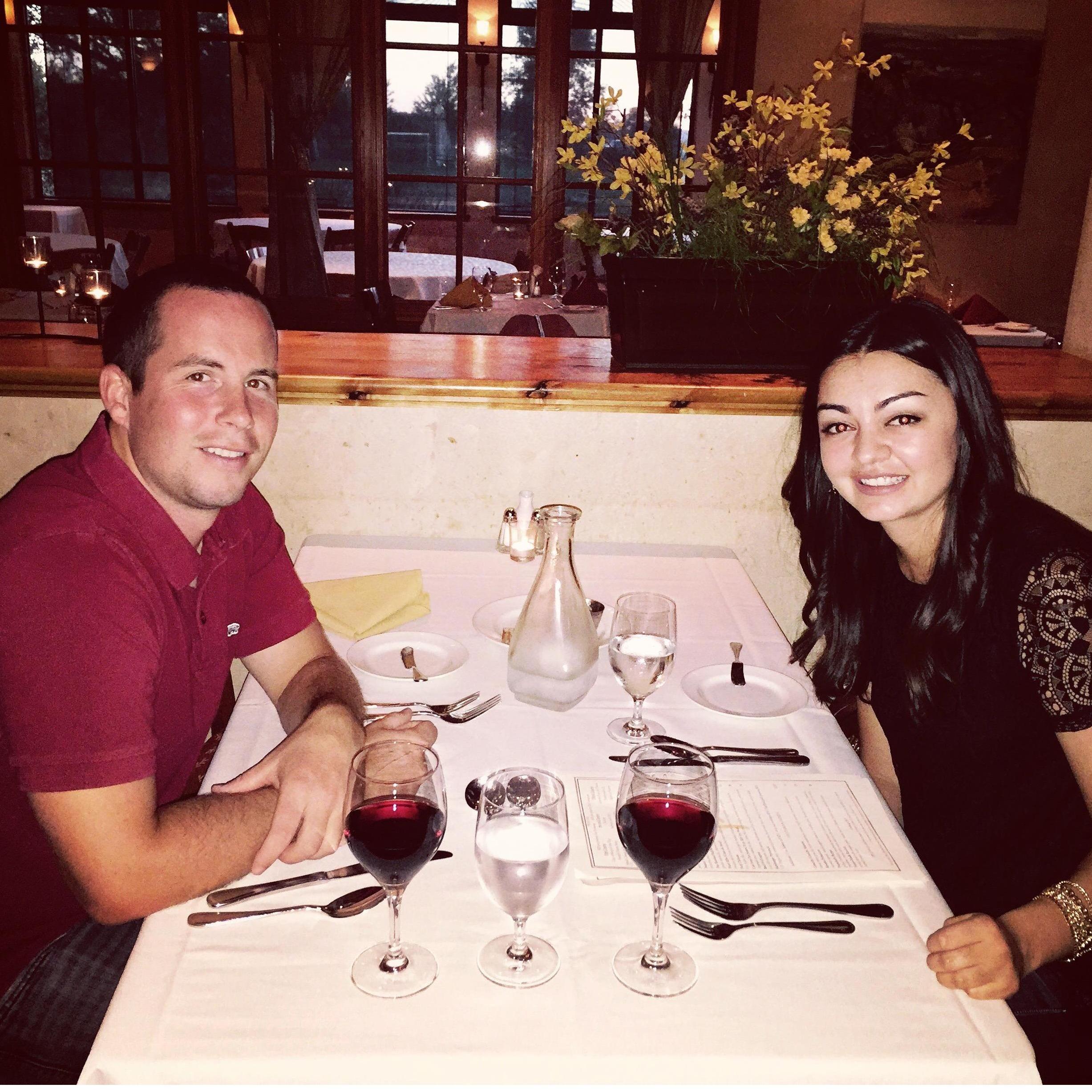 Celebrating our 5 year dating anniversary.