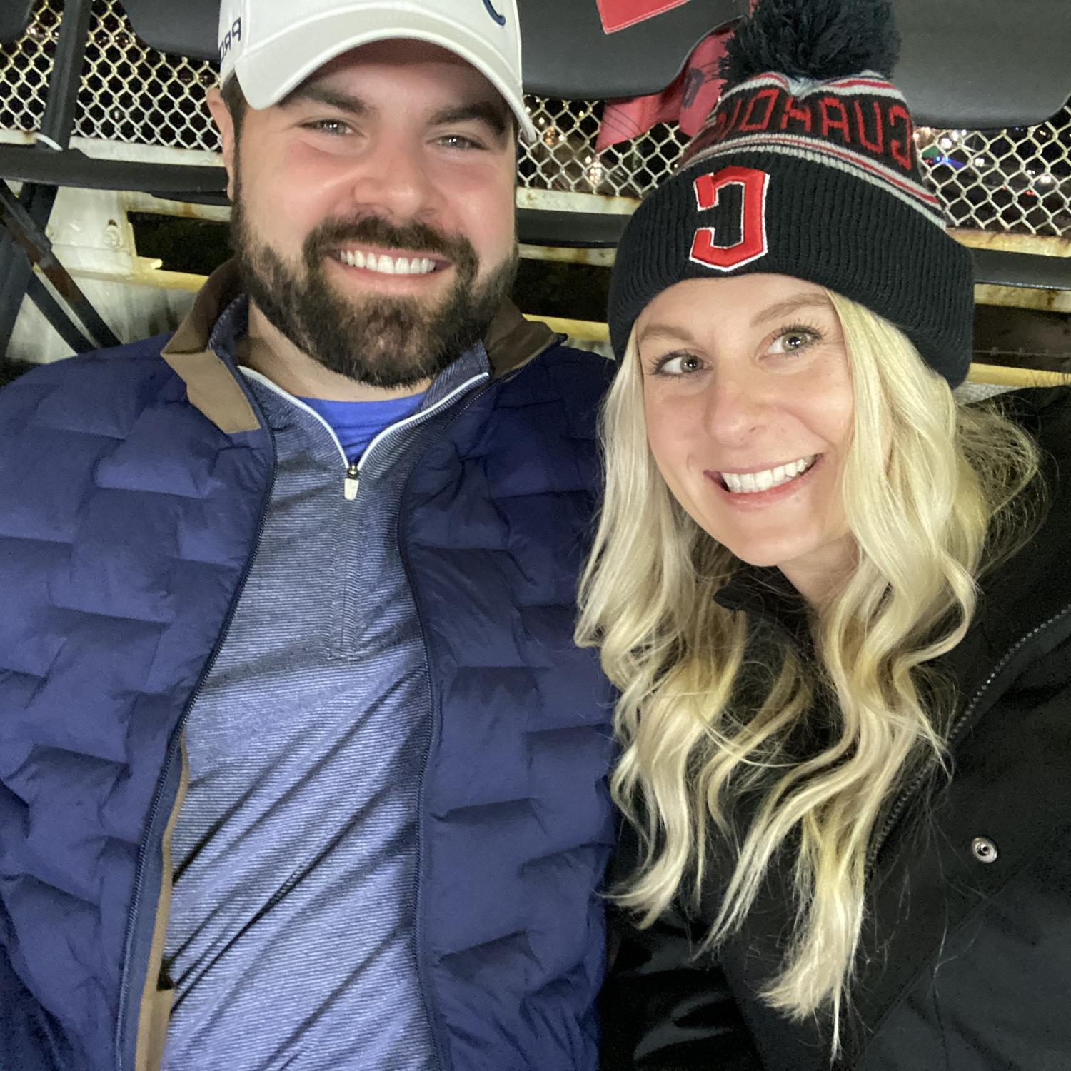 Watching our favorite Cleveland sports teams