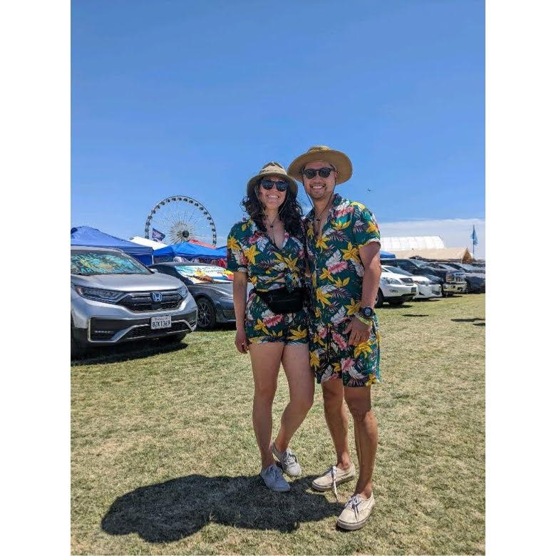 Our (in)famous Coachella outfit