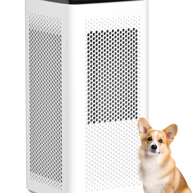 Air Purifiers for Home Large Rooms up to 3500 Ft², H13 True HEPA 0.1 Micron 99.97% Filtration with Carbon Filter, 235 CFM CADR, Removes Allergens, Pet Odor, Smoke, VOCs, 30dB Sleep Mode, PM2.5 Display