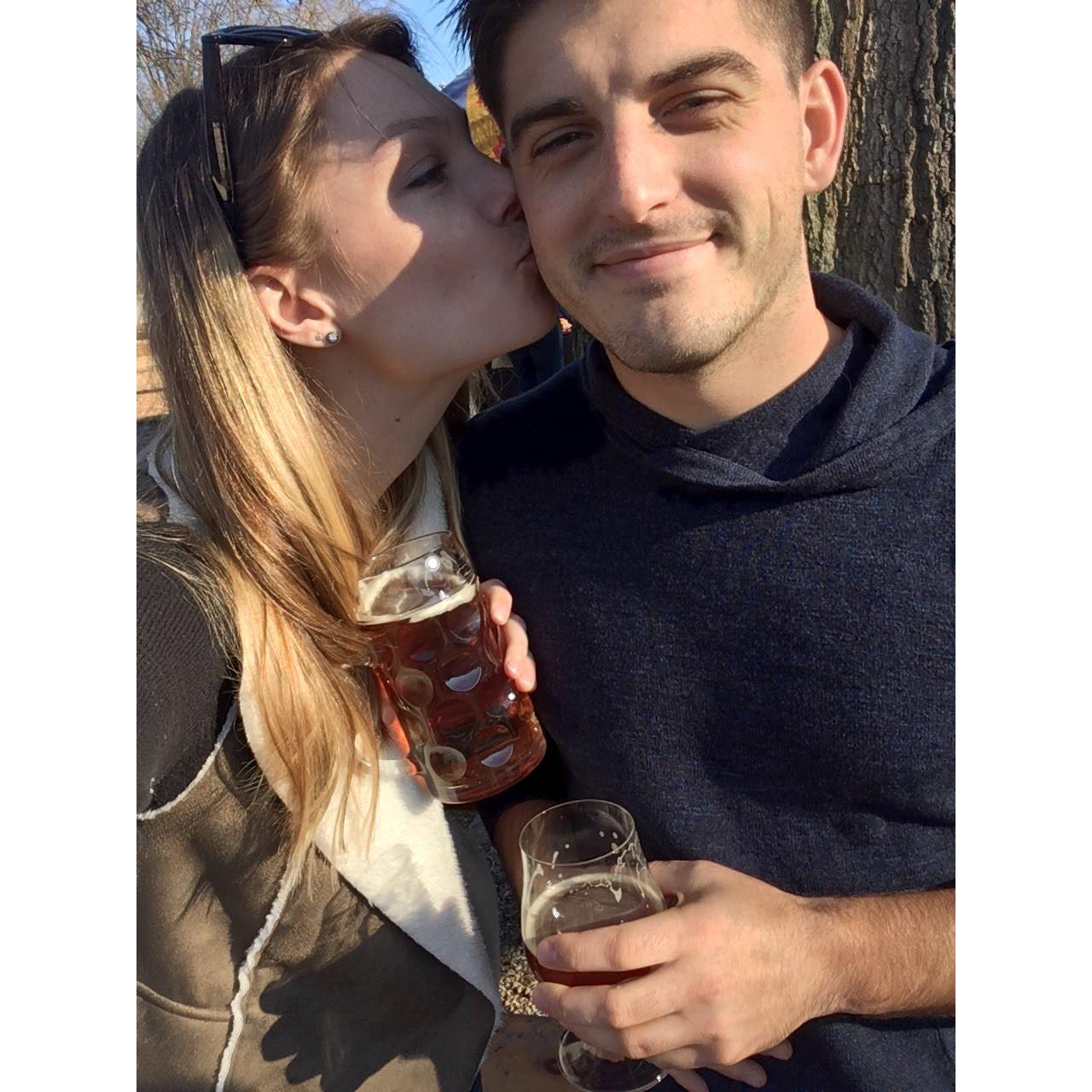 Brewery hopping in Charlotte