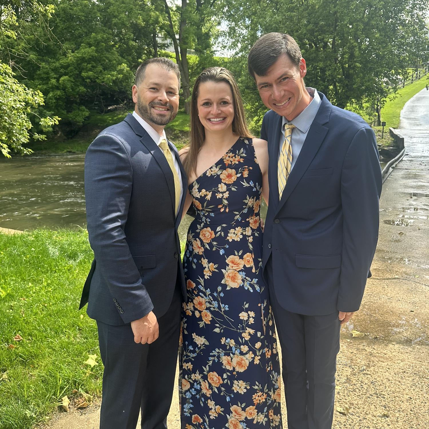 Kyle and Elise’s wedding with our bestie!