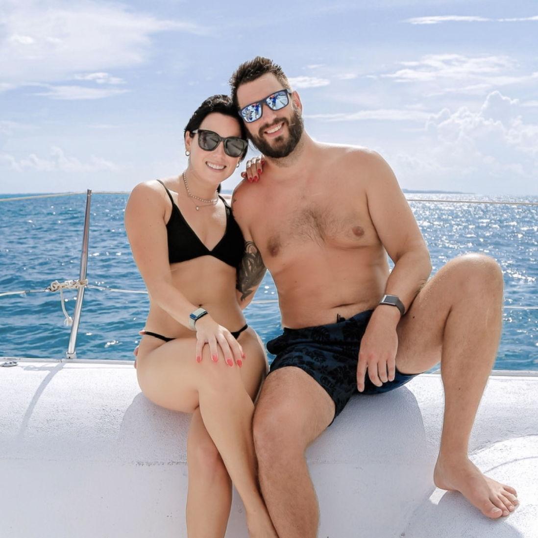 August 9th, 2024: Justin and Caila snorkeled in Mexico