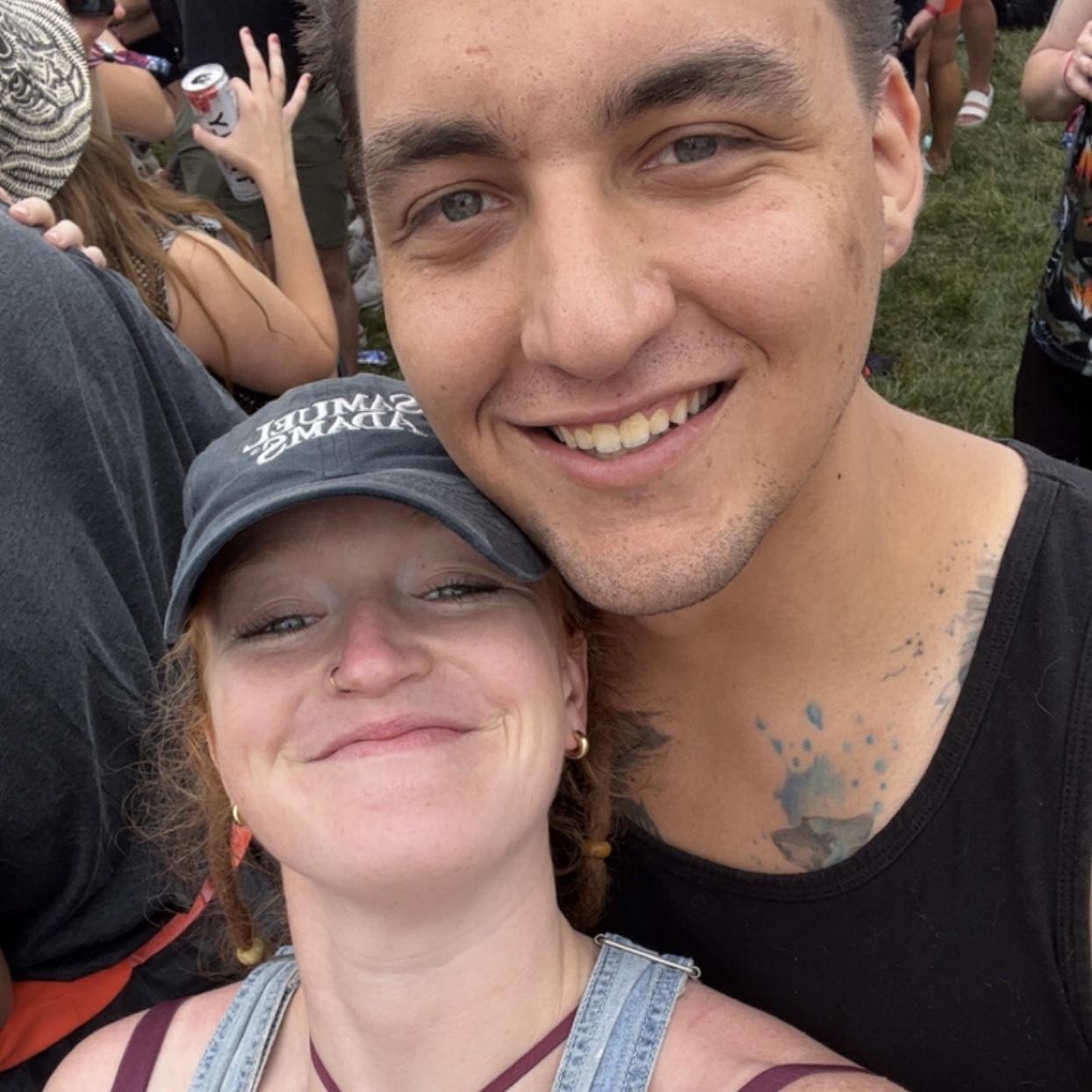 First Race Day together. We can’t wait to get married on Race Day!