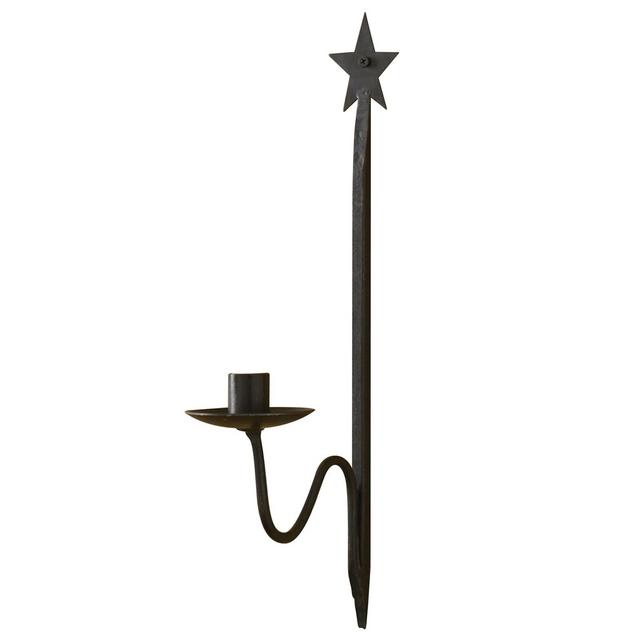 Park Designs Single Star Sconce 15 1/2" - Set of 2