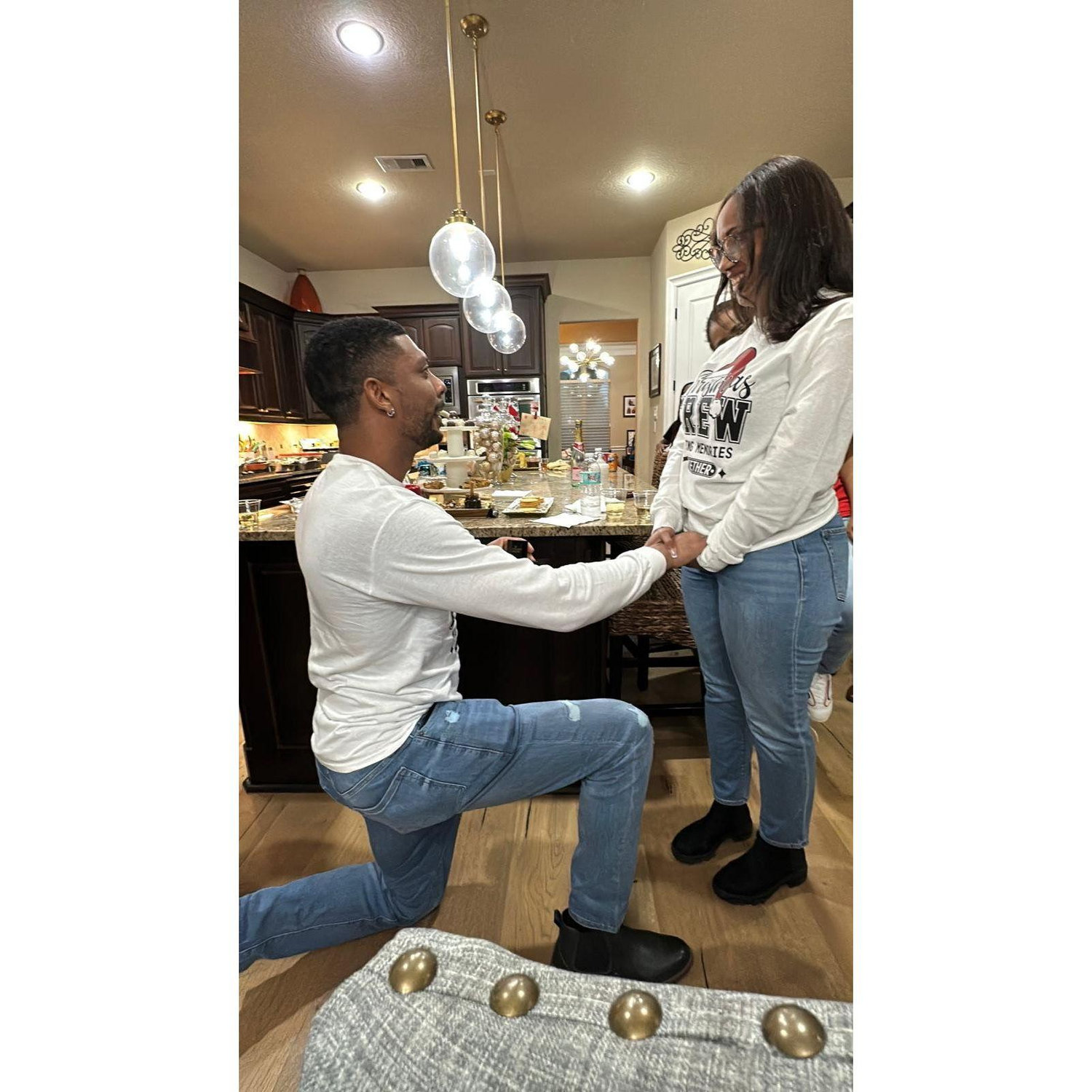 On Christmas day Anthony Siverand Jr. asked me to marry him and of course I said Yes!
