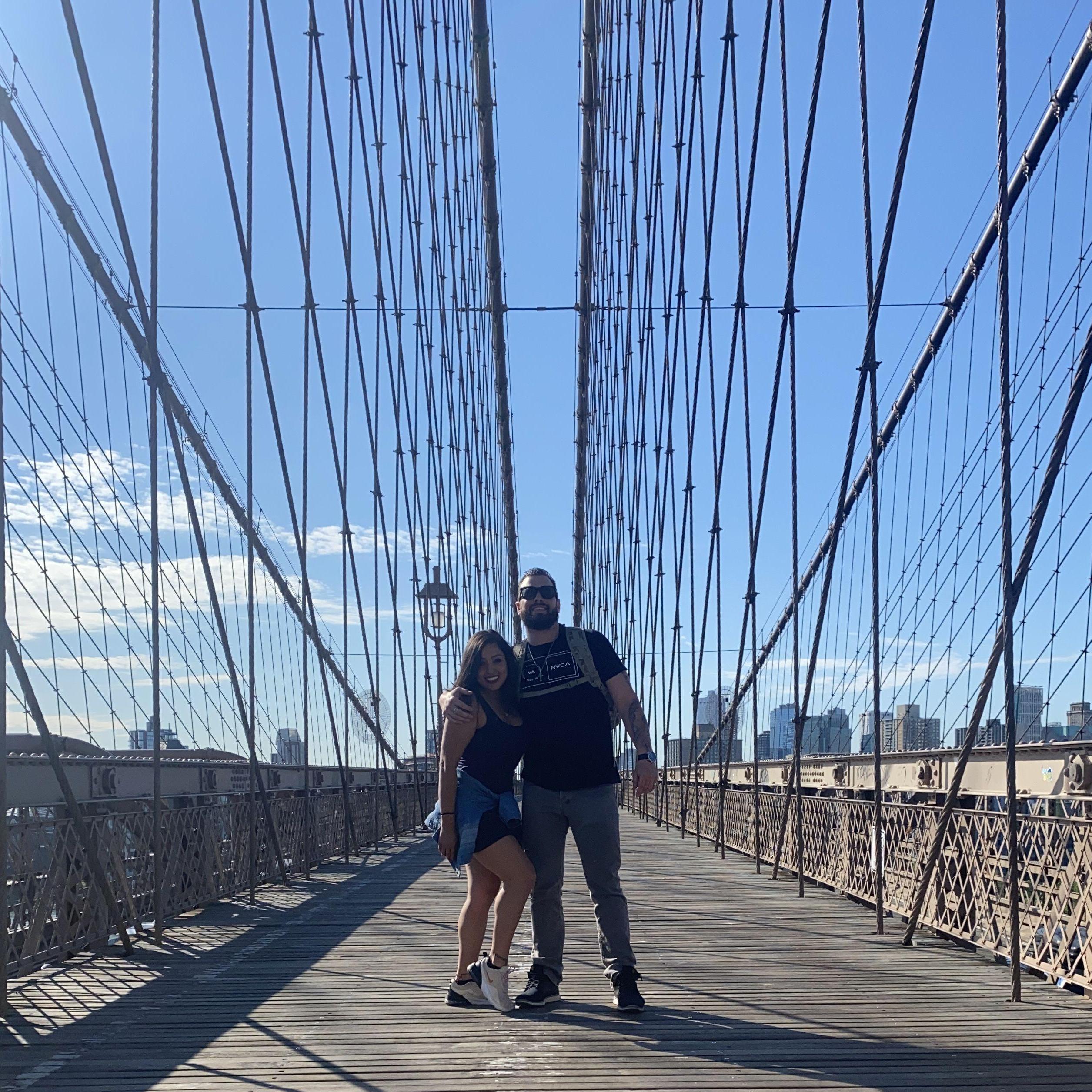 Our first domestic trip together. We took on NYC .