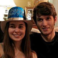 January 1, 2015: Our first New Years together at my aunt's house where Kyle met several of my family members.