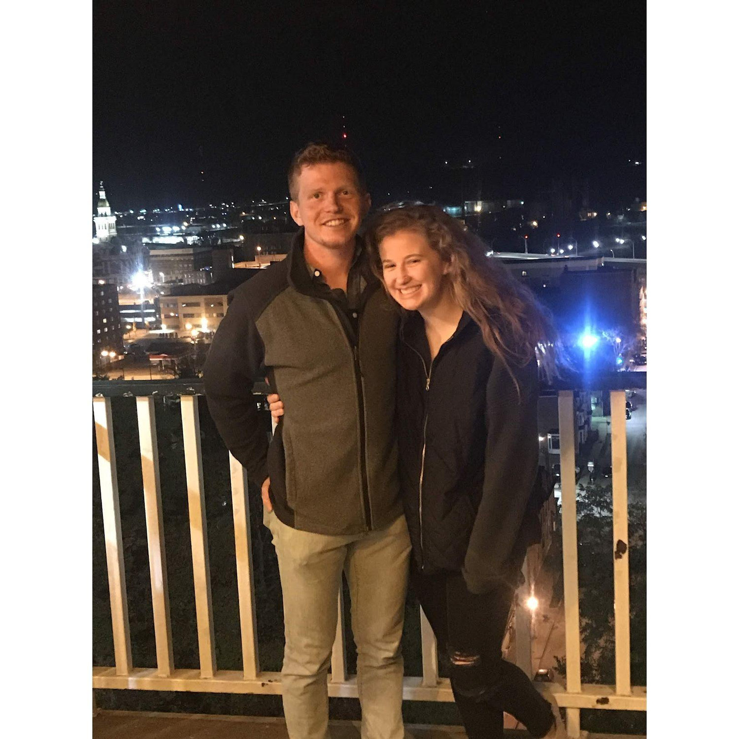 October 2019-Date at the Fenelon Elevator