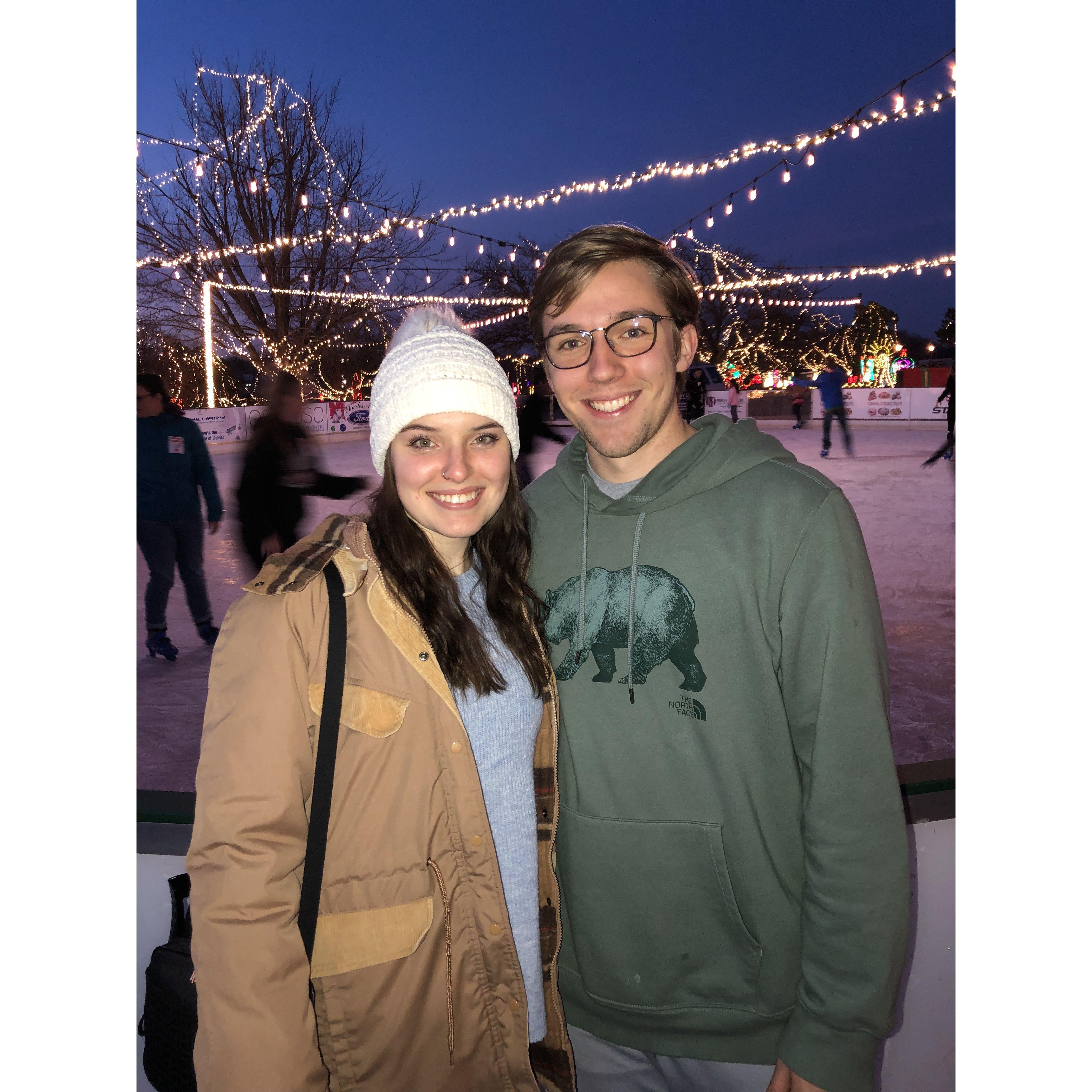 Winter 2021, we look so different from our first pic at the lights!