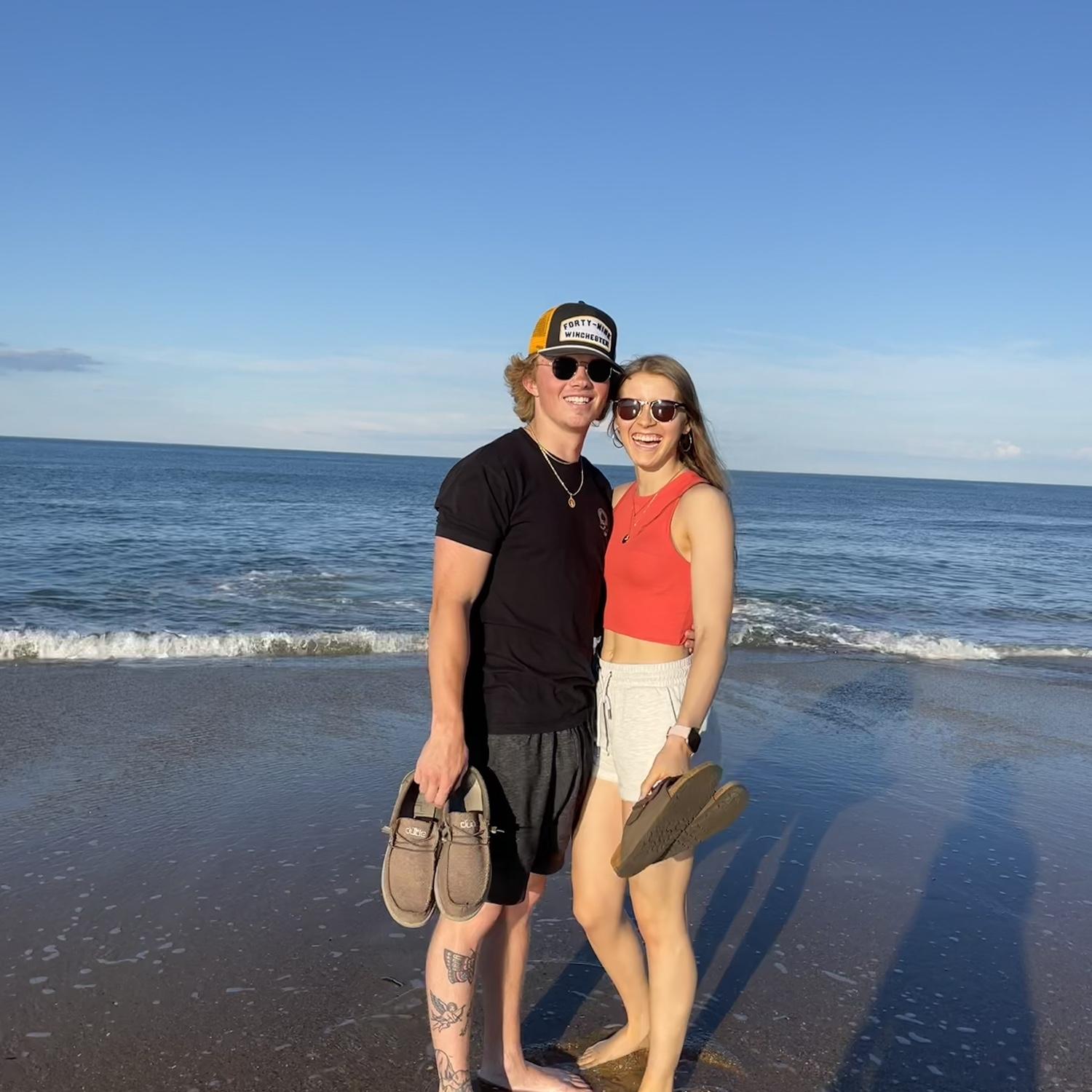 05.2022 ~ First beach trip together