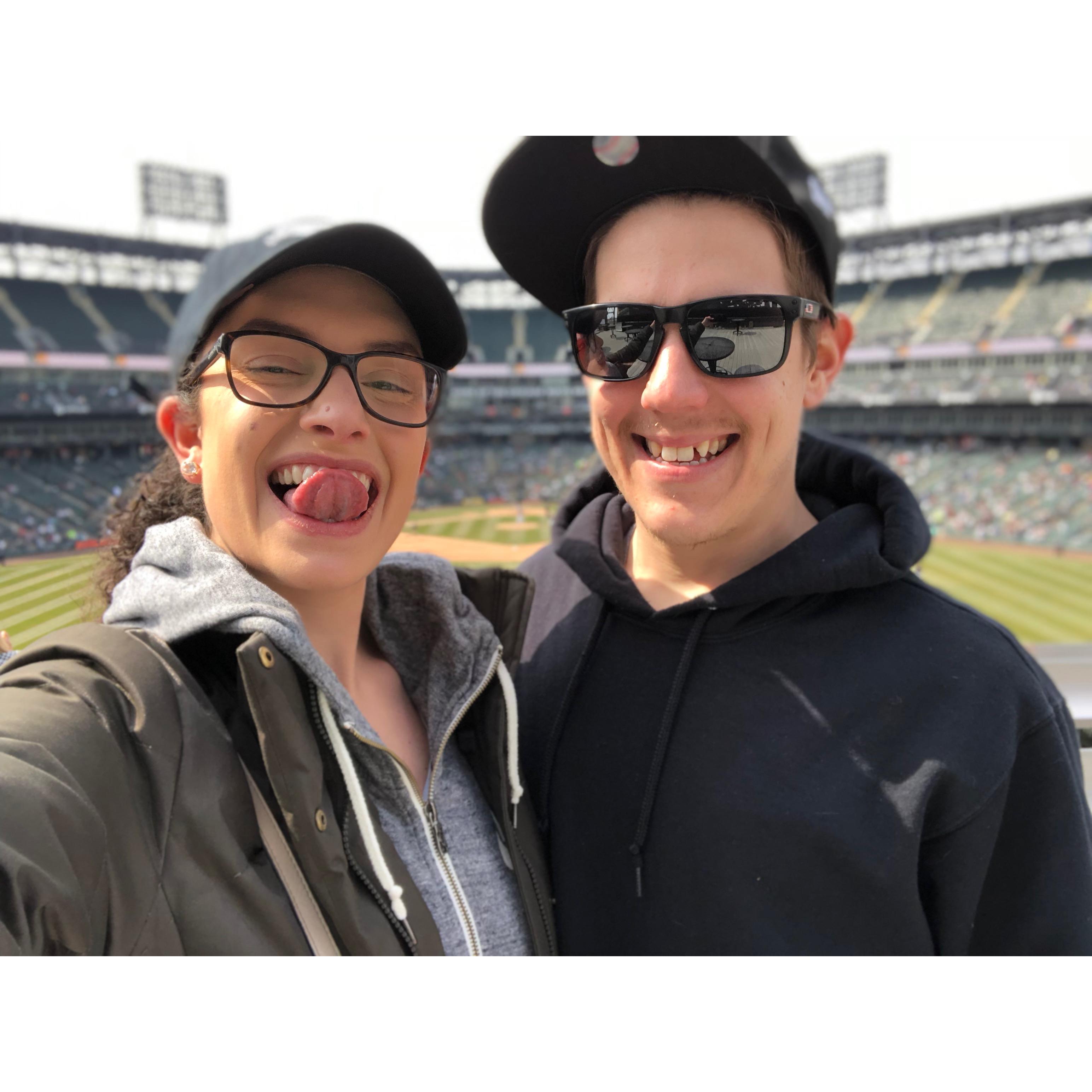 First White Sox game!