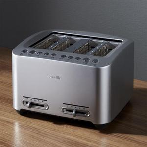 Breville - Breville ® SmartToaster 4-Slice Toaster