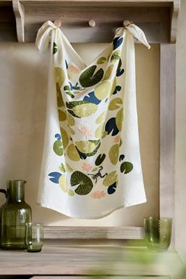 Lily Pond Dish Towel
