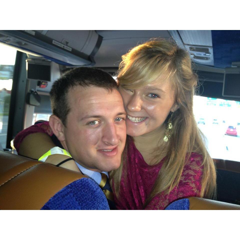 First date party in March 2012. We met at a sigma chi house party and the rest was history.