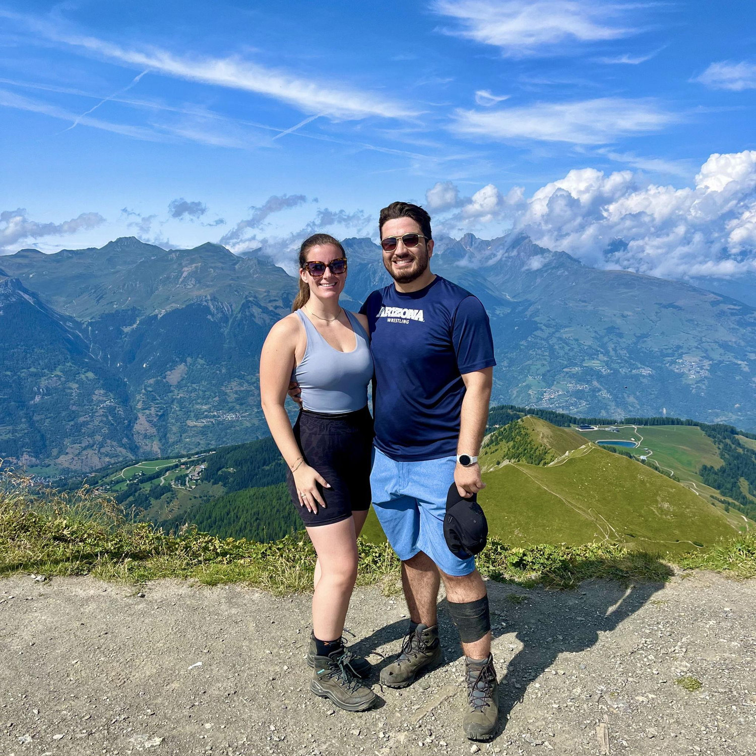 Hiking in the Alps
