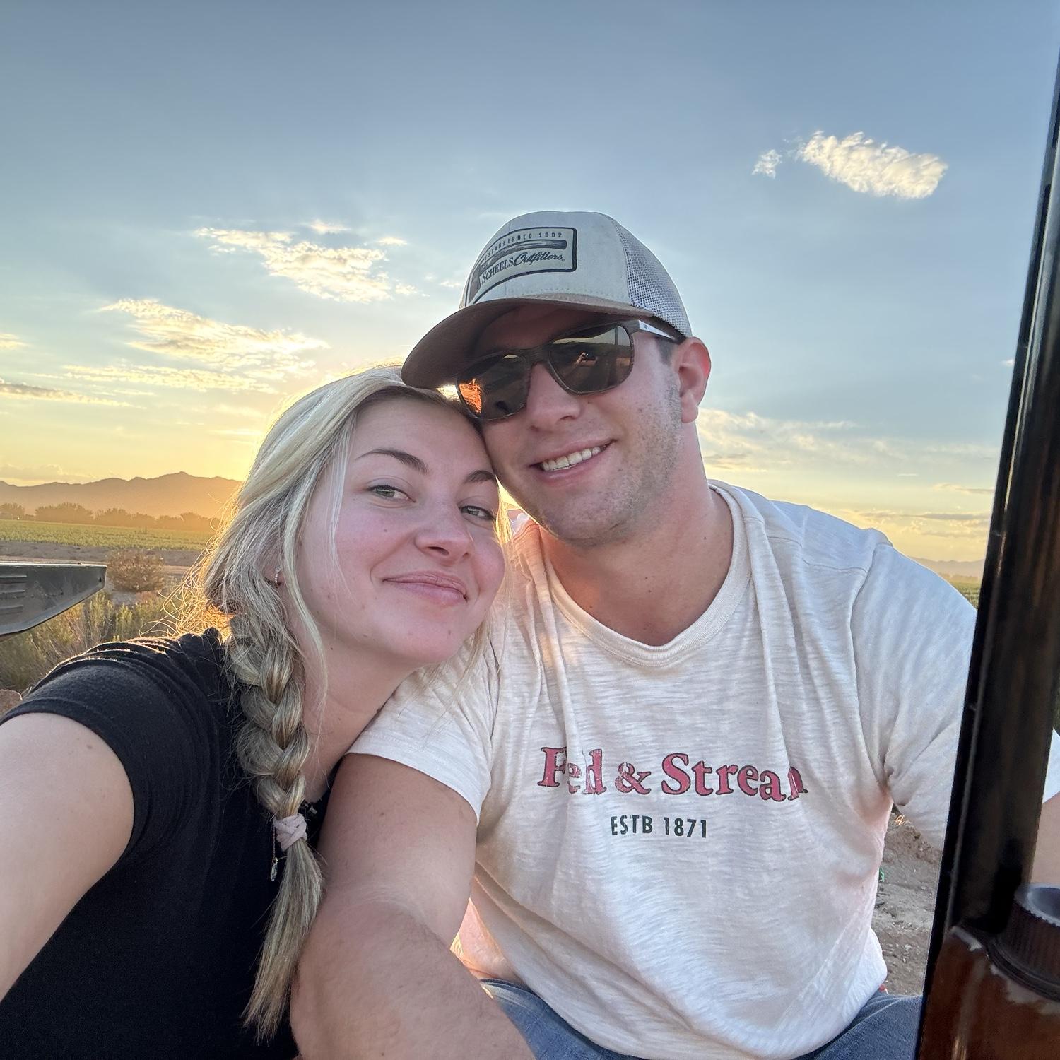 Early morning wake up call for dove opener!