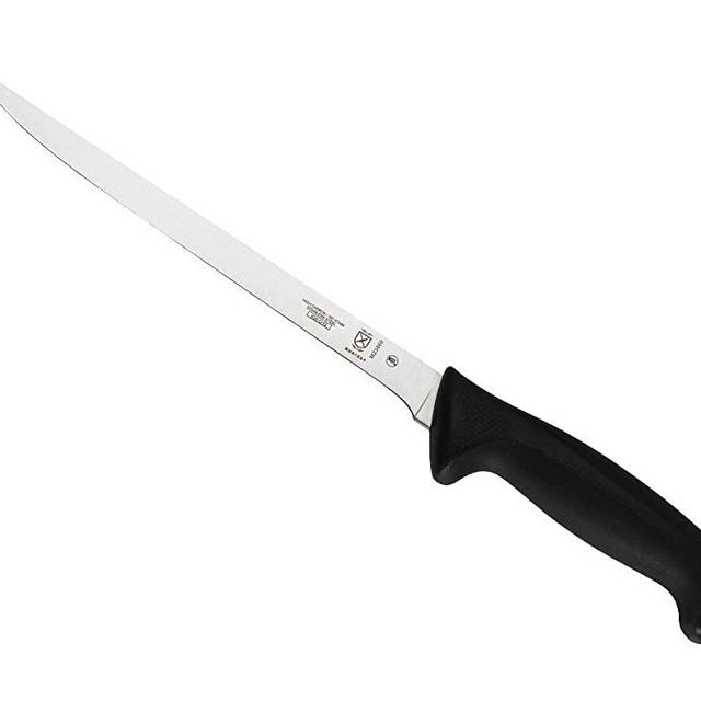 Mercer Culinary Millennia Narrow Fillet Knife, 8.5-Inch, Black