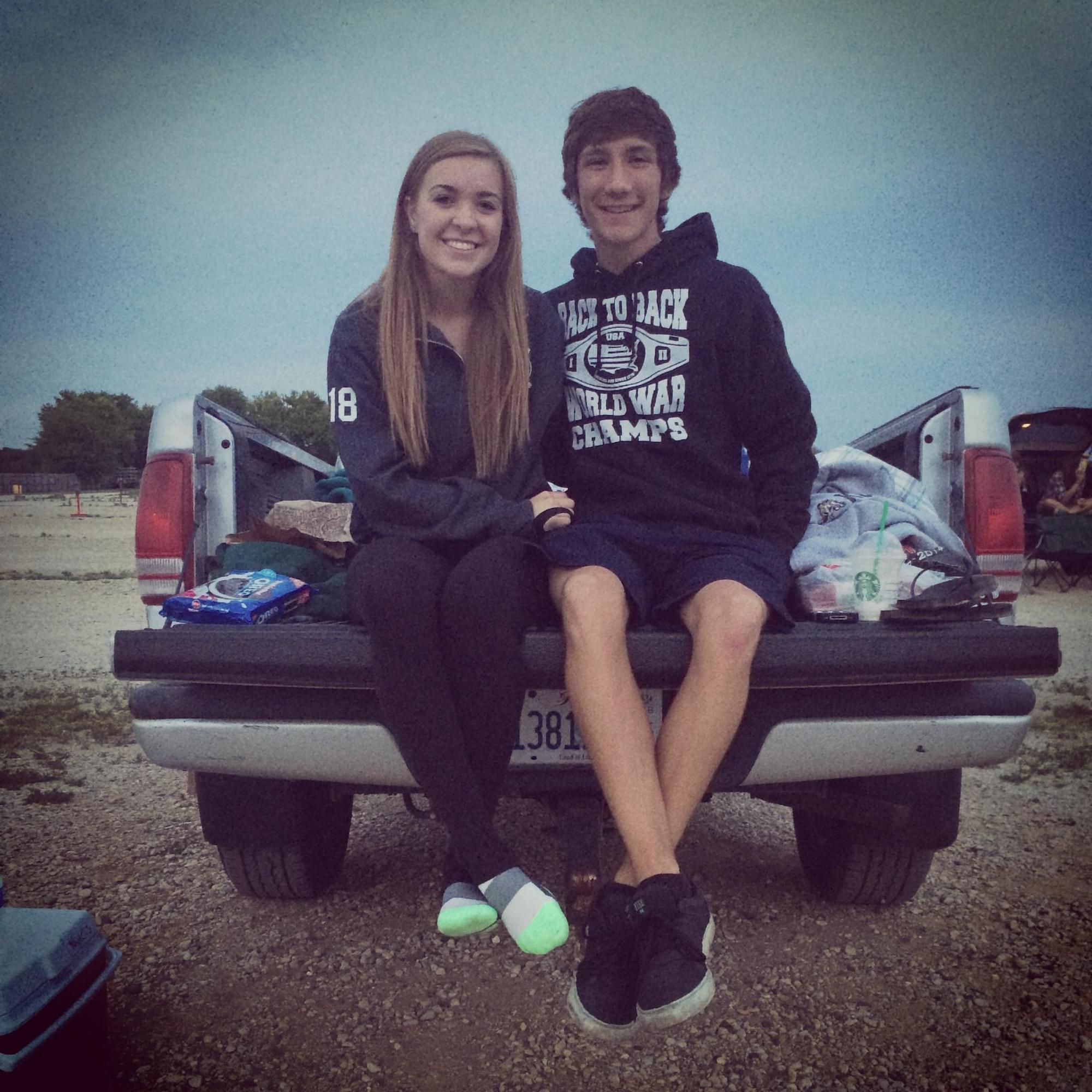 Our first date