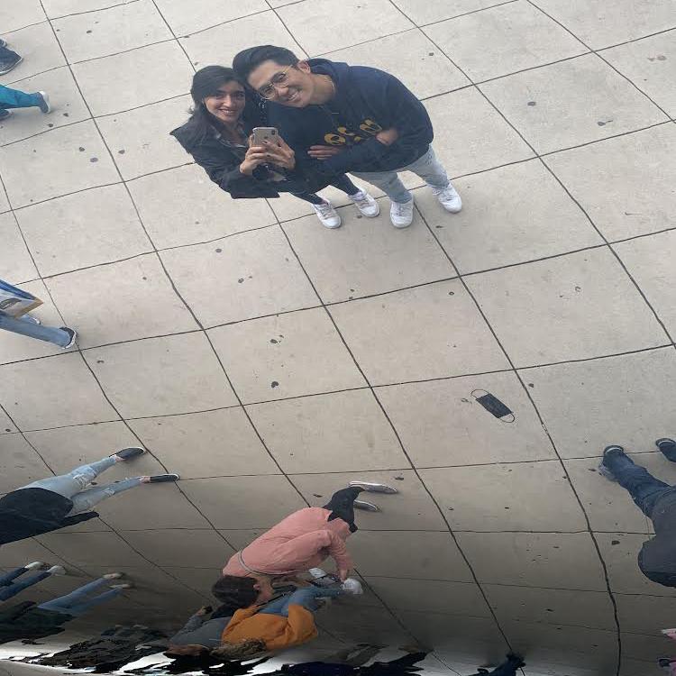 Exploring downtown Chicago